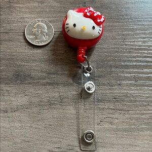Hello Kitty badge reel
